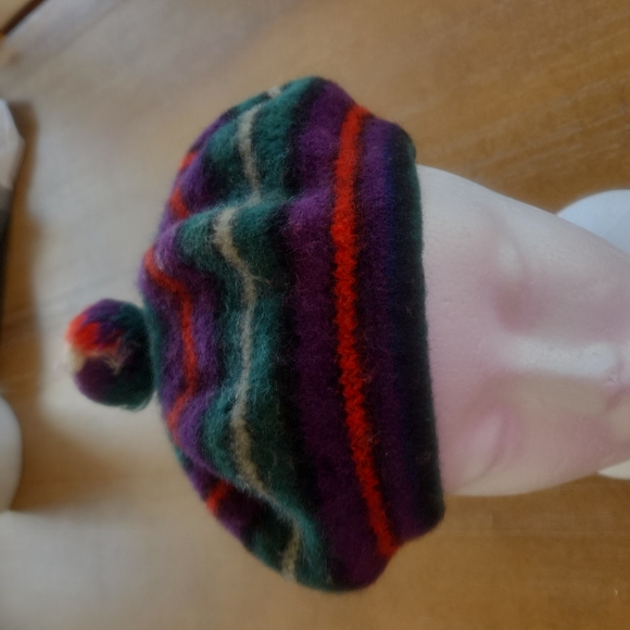 BARBARA  J STARR  VINTAGE WOOL BERET - Picture 2 of 10